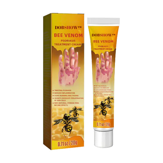 Dobshow™ Bienengift-Psoriasis-Behandlungscreme (Für alle Hautzustände geeignet)