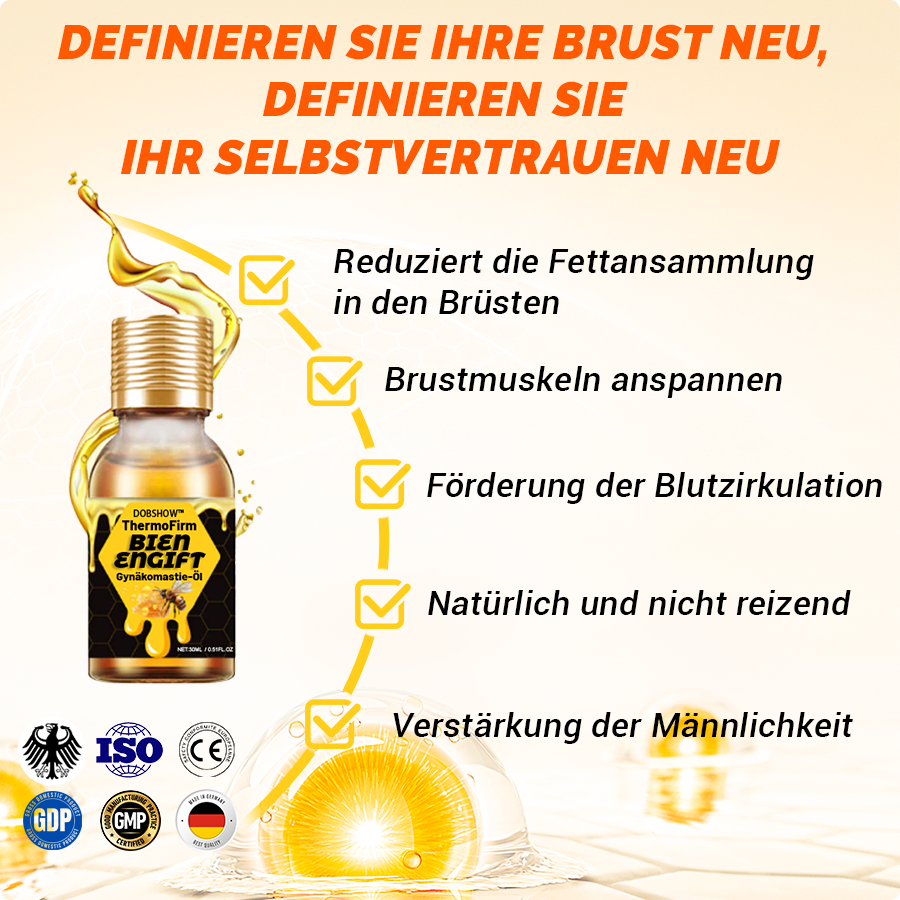 Dobshow™ ThermoFirm Bienengift Gynäkomastie-Öl