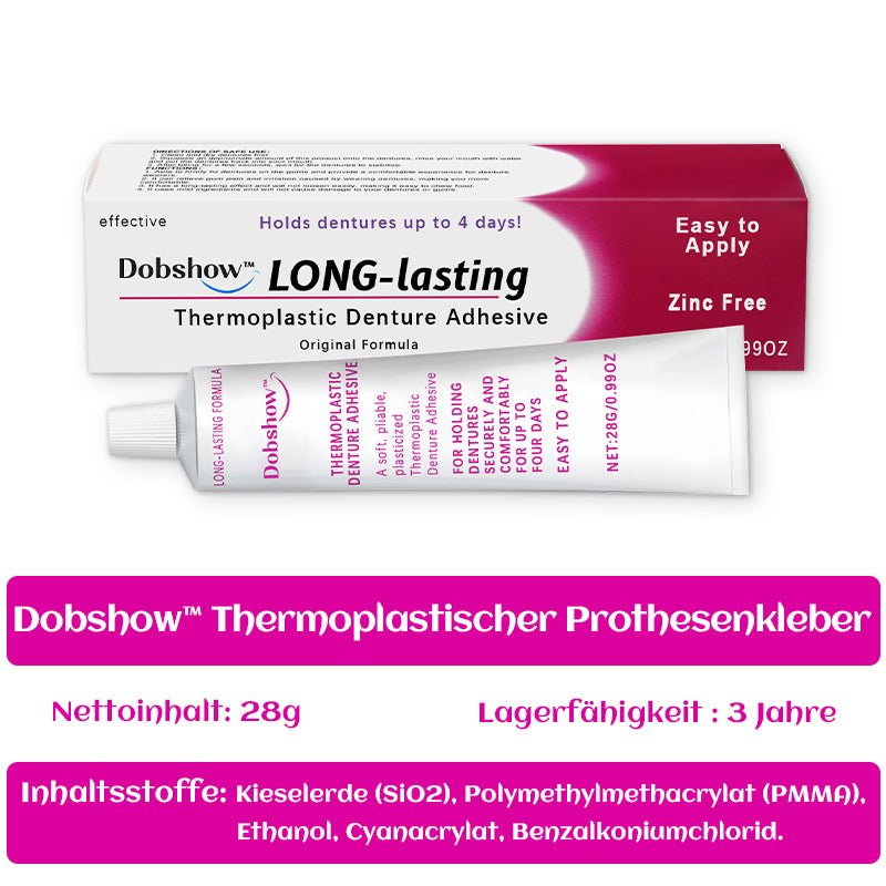 Dobshow™ Thermoplastischer Prothesenkleber