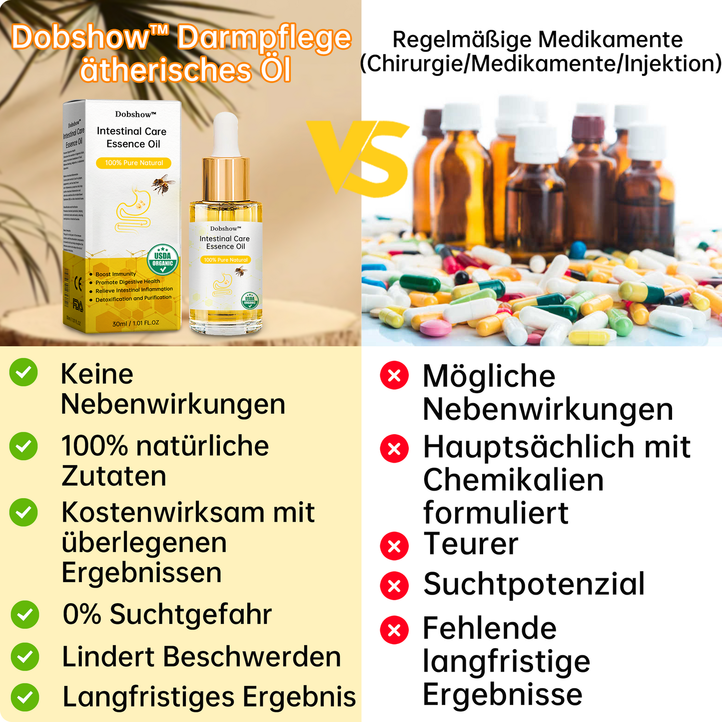 🐝 Dobshow™ BEE VENOM Essenzöl zur Darmpflege 🐝