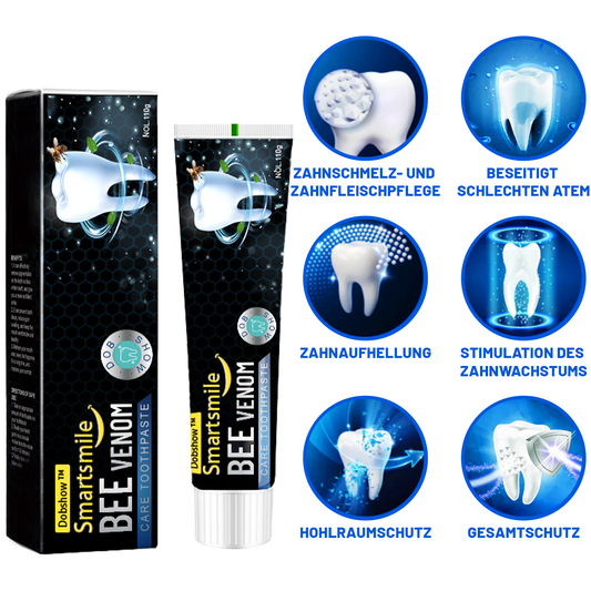 🦷 Dobshow™ SmartSmile Bienengift-Zahnpasta zum Aufhellen und Reparieren