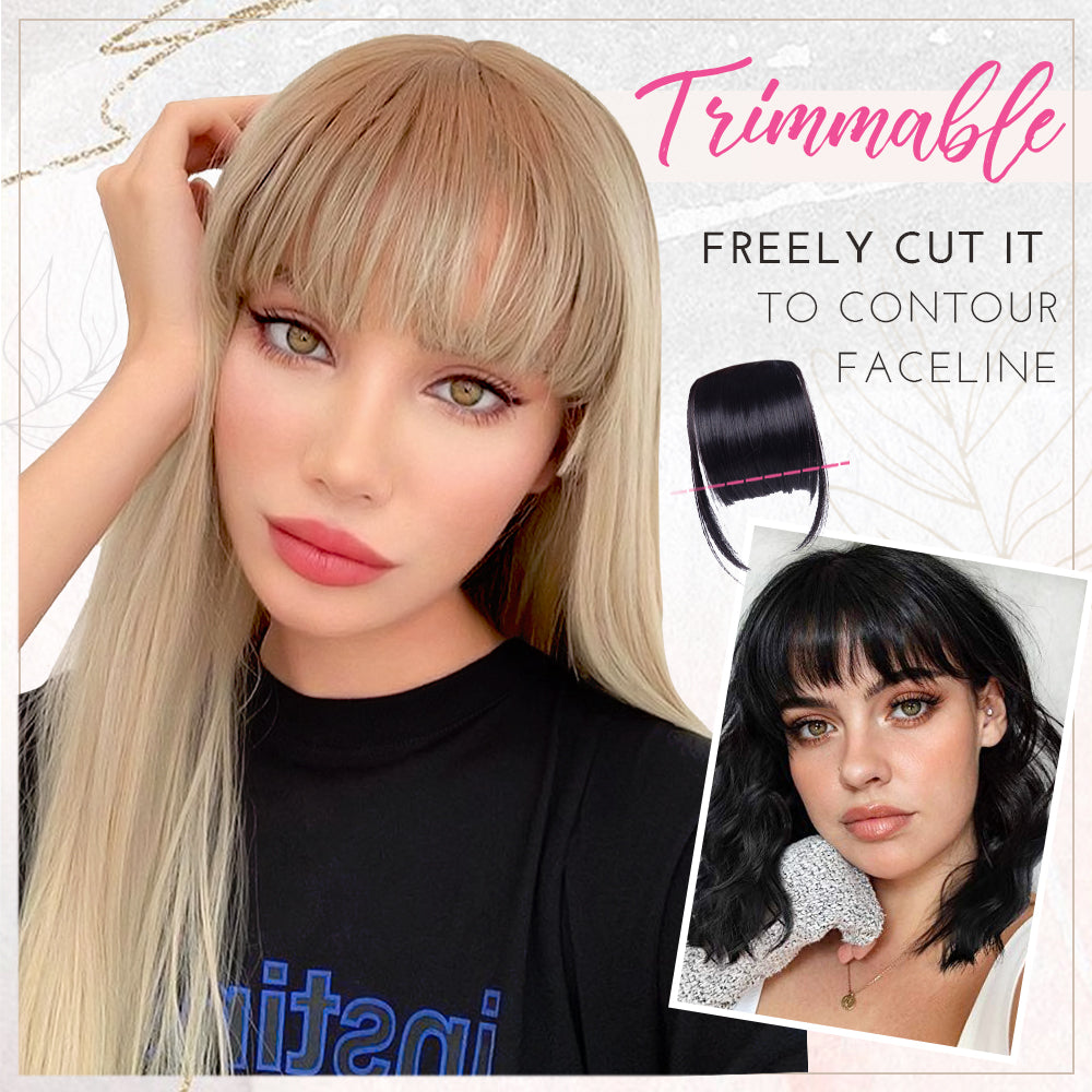 3D Clip-In Bangs Hair Extensions