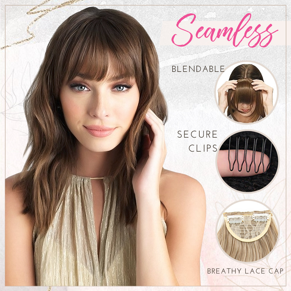 3D Clip-In Bangs Hair Extensions